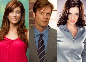Kate Walsh (Private Practice), Peter Krause (Dirty Sexy Money), Michelle Ryan (Bionic Woman) Kate Walsh (Private Practice), Peter Krause (Dirty Sexy Money), Michelle Ryan (Bionic Woman)